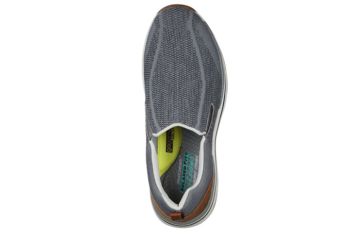 Shop Skechers Relaxed Fit Remaxed-Mendel 'Grey Brown' 204376-GRY