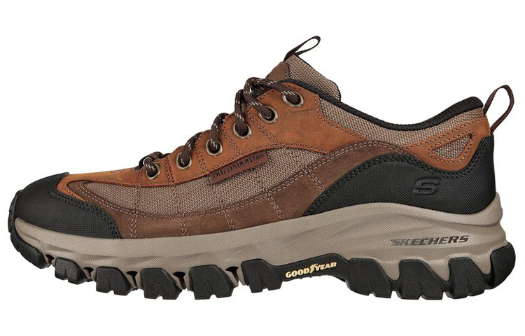 Skechers Relaxed Fit Respected 'Black Brown Trail Runner' 204519-CDB