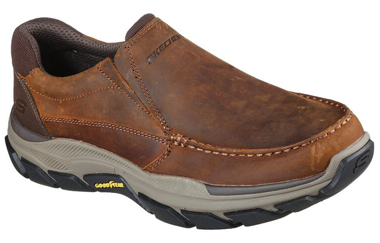Lookbook Skechers Relaxed Fit Respected Catel ''Marrone Scuro'' 204321-CDB