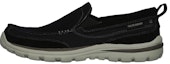 Buy Skechers Relaxed Fit Superior-Milford 'Hitam' 64365-BLK