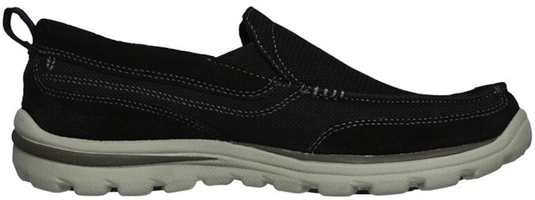 스케쳐스 릴랙스드 핏 밀포드 (블랙) 64365-BLK Order 스케쳐스 릴랙스드 핏 밀포드 (블랙) 64365-BLK