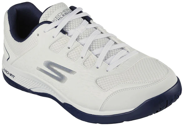 Skechers 輕鬆配戴 Viper Court 休閒 透氣輕便 低筒 跑步鞋 男款 白藍 Lookbook Skechers 輕鬆配戴 Viper Court 休閒 透氣輕便 低筒 跑步鞋 男款 白藍