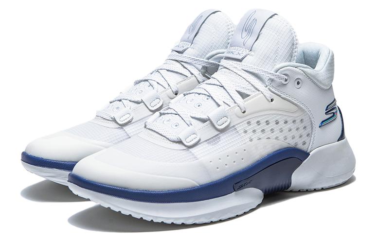 Lookbook Skechers SKX Resagrip 'Putih Biru Lime' 253005-WTBL