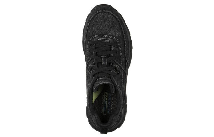 Lookbook Skechers Respected ''Ganz Schwarz'' 204332-BLK