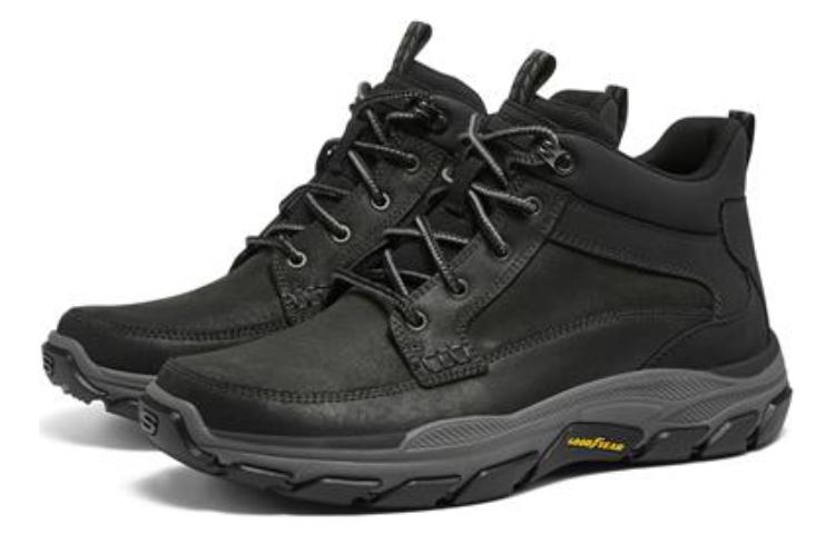 Shop Skechers Respected Boswell Boots 'Hitam' 204454C-BLK