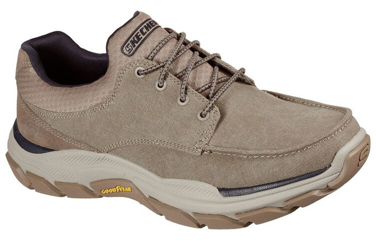 Lookbook Skechers Respected Loleto "Grigio Marrone" 204329-TPE