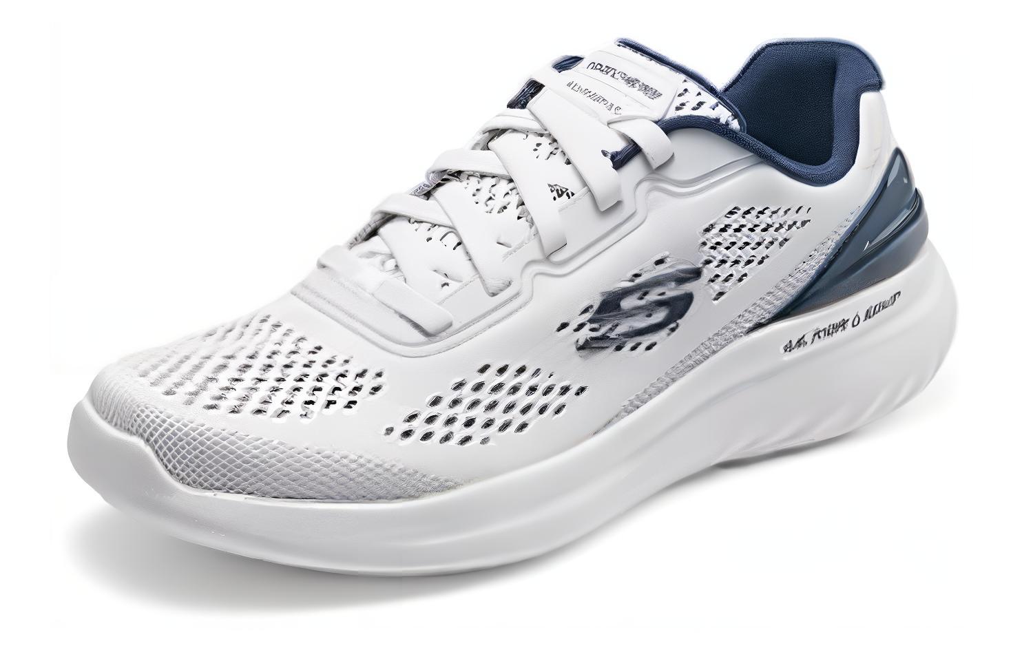 Lookbook Skechers Retro Casual Lightweight Low-Top 'Grey Blue' 232776-LGNV