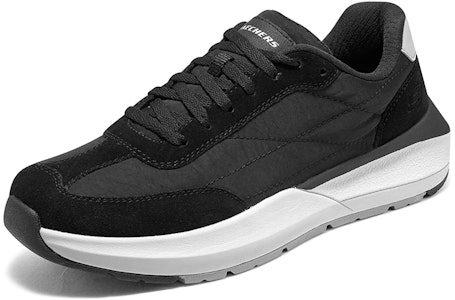 斯凯奇复古舒适跑鞋低帮“黑色” 210613-BLK Lookbook 斯凯奇复古舒适跑鞋低帮“黑色” 210613-BLK