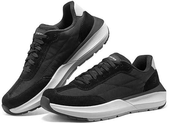 Skechers Retro Comfort Runner Low 'Black' 210613-BLK Shop Skechers Retro Comfort Runner Low 'Black' 210613-BLK