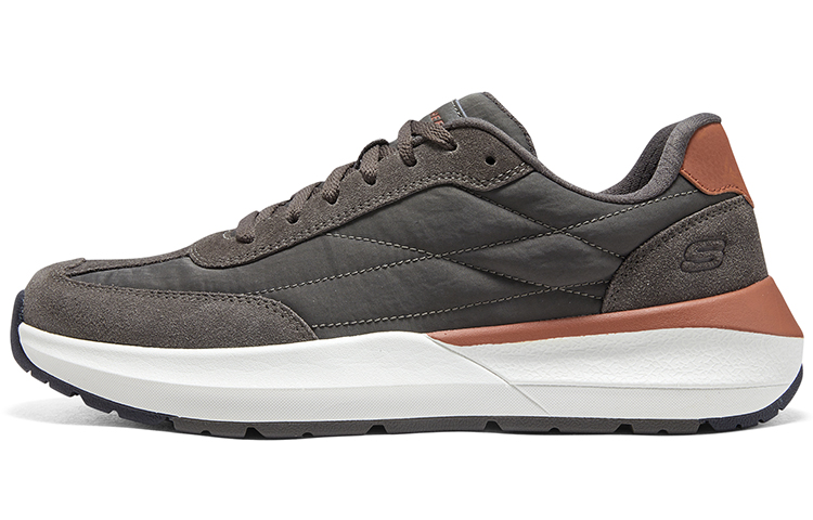 Skechers Geox Terrestre Shoes 'Dark Brown Orange'