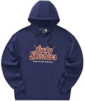 Skechers Retro Navy Blue Hoodie Unisex Casual Long-Sleeves L124U066-00DU Skechers Retro Navy Blue Hoodie Unisex Casual Long-Sleeves L124U066-00DU