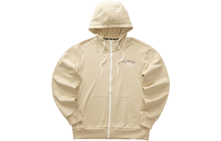 Skechers Retro Solid Hoodie Jacket Unisex in Irish Cream Color L323U084-028R