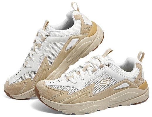 스케쳐스 레트로 믹스 캐주얼 '크림' (Skechers Retro Mix Casual 'Cream') 210037-OFWT Lookbook 스케쳐스 레트로 믹스 캐주얼 '크림' (Skechers Retro Mix Casual 'Cream') 210037-OFWT
