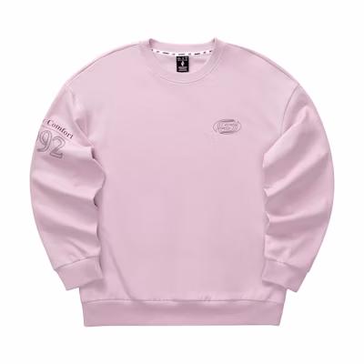 Skechers Retro Sport Loose Fit Crewneck Sweatshirt Unisex - Lilac Pink L324U096-04QT