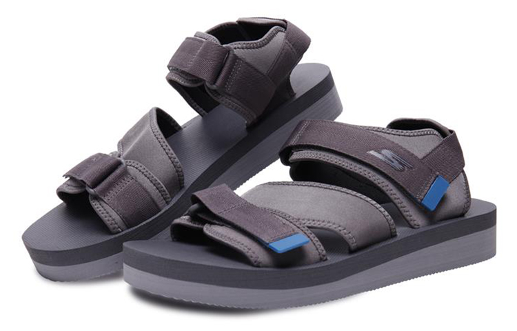 Lookbook Skechers Rise Sport Sandal 'Charcoal Comfort' 53636-CHAR
