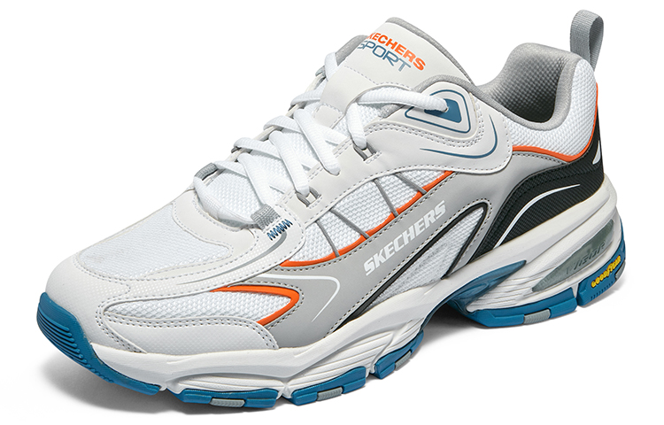 Skechers Rockport Shoes 'White Grey Black' 圖 3