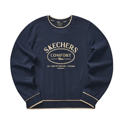 Skechers Round-Neck Pullover Sweatshirt L323W017