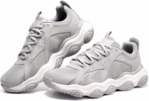 Shop Skechers Rover X 啵啵熊 防滑耐摩 低筒 運動風老爺鞋 男款 淺灰色