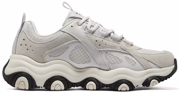 Lookbook Skechers Rover X 啵啵熊 時尚 低筒 老爹鞋 男款 灰白