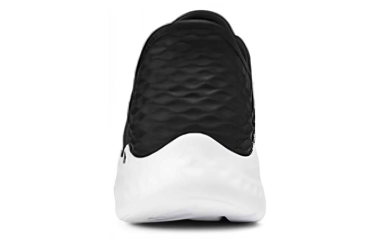 Lookbook スケッチャーズ ランニングシューズ 黒白 (Sukecchaazu Ranningushuuzu Kuro Shiro) 220934-BKW