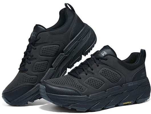 Skechers Max Cushioning Premier Trail 'Core Black' Sepatu Pria. 220589C-BBK Lookbook Skechers Max Cushioning Premier Trail 'Core Black' Sepatu Pria. 220589C-BBK