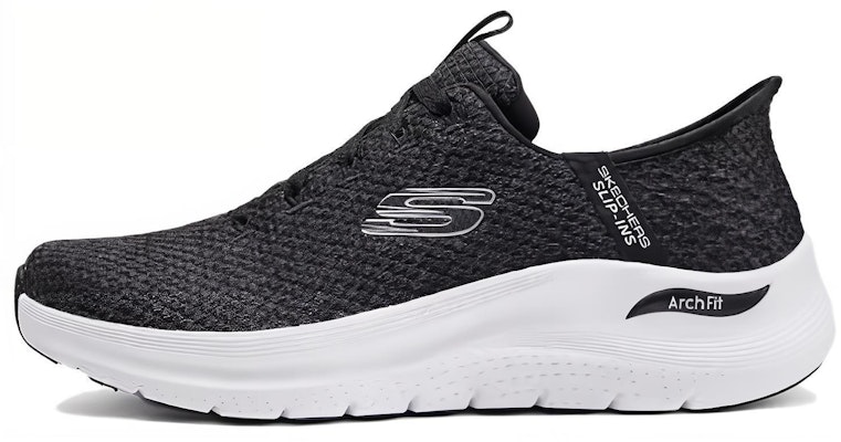 斯凯奇跑鞋“黑白” 232462-BKW Buy 斯凯奇跑鞋“黑白” 232462-BKW