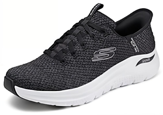 Sepatu Lari Skechers 'Hitam dan Putih' 232462-BKW Lookbook Sepatu Lari Skechers 'Hitam dan Putih' 232462-BKW