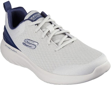 Skechers 舒適百搭 減震耐磨 低筒 跑步鞋 男款 米白色 Lookbook Skechers 舒適百搭 減震耐磨 低筒 跑步鞋 男款 米白色