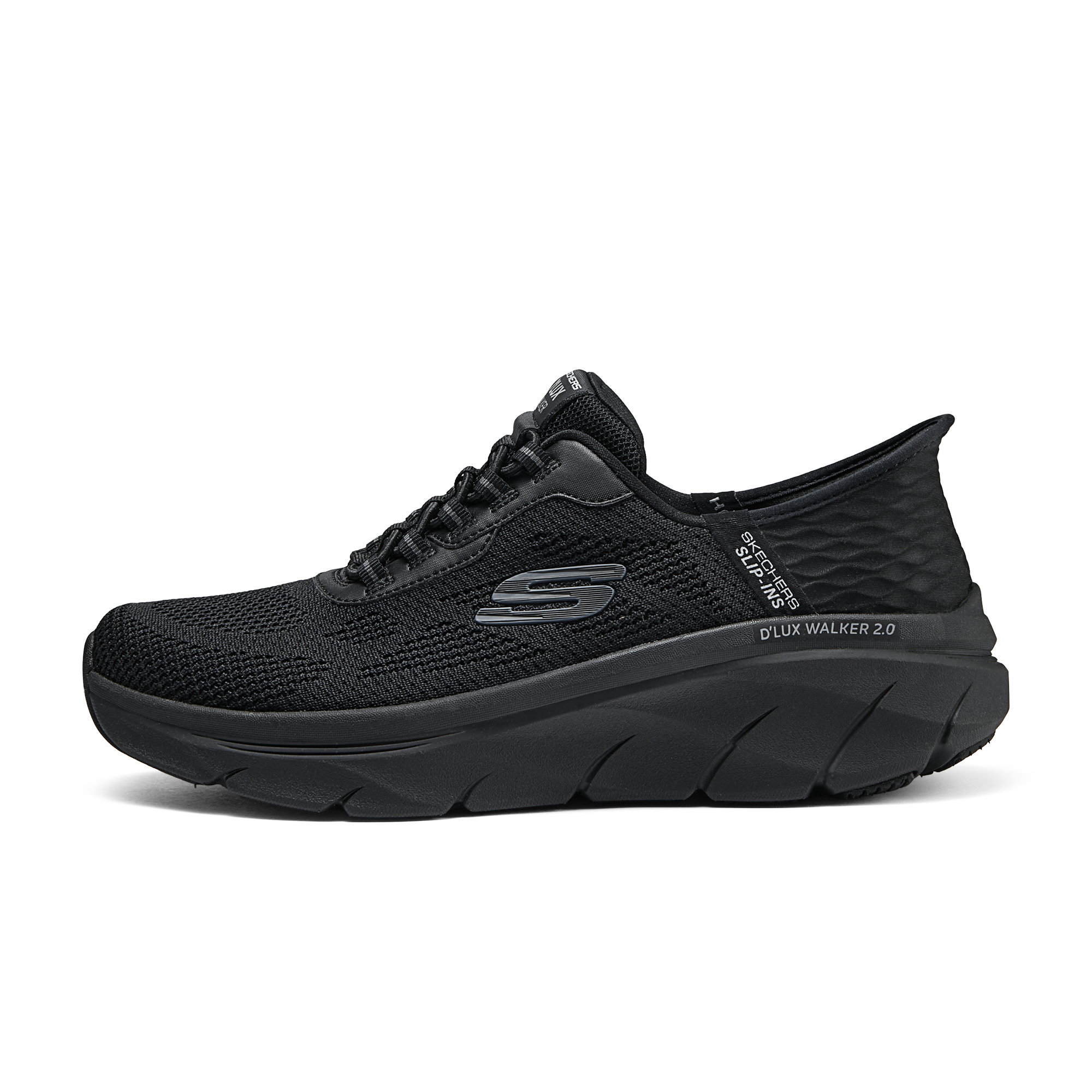 Sizing Skechers 跑步鞋低帮款 '黑色' 232446-BBK