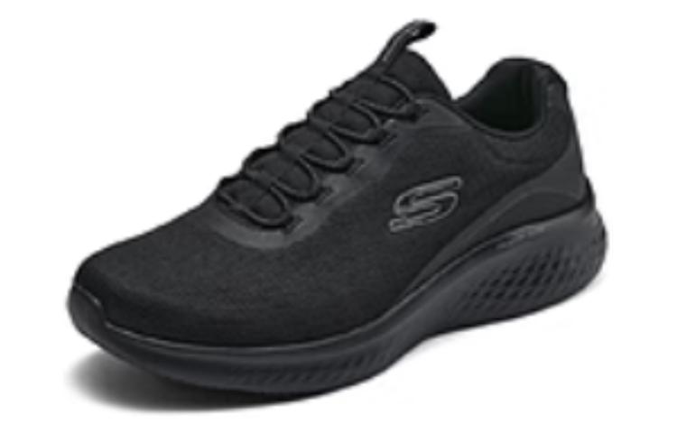 Lookbook 斯凯奇低帮跑鞋 '黑色' 232599-BBK