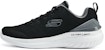 Skechers Kasut Lari Rendah 'Hitam dan Putih' 232670-BLK