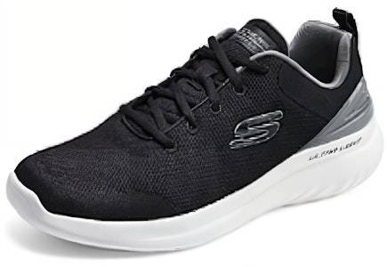 Skechers Kasut Lari Rendah 'Hitam dan Putih' 232670-BLK Lookbook Skechers Kasut Lari Rendah 'Hitam dan Putih' 232670-BLK
