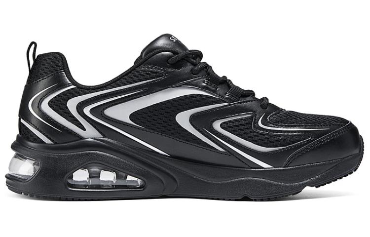 Order Kasut Lari Skechers Rendah 'Hitam Selesa' 183079-WBL