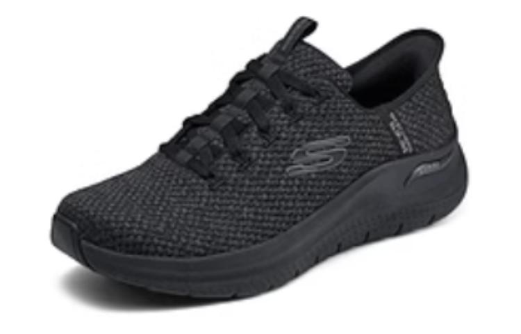 Lookbook スケッチャーズ 低反発 ランニングシューズ (黒) 232462-BBK