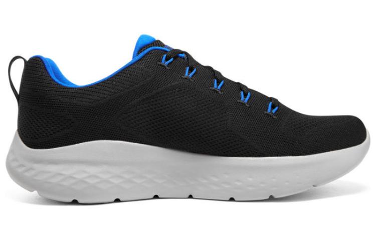 Order Skechers Go Run Lite 'Hitam Biru' 220899-BKMT
