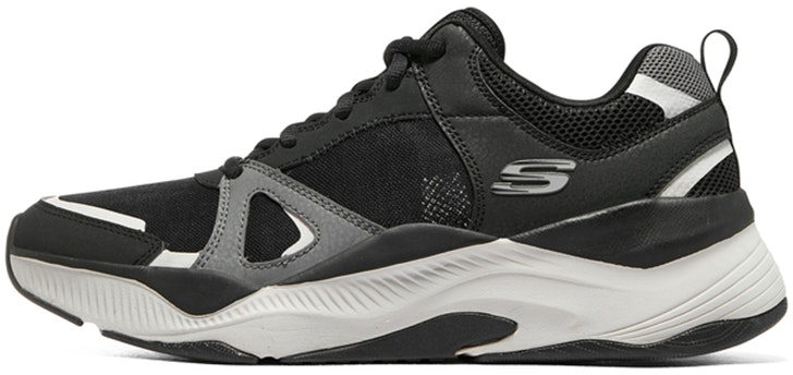 skechers-running-shoes-low-black-grey-894111-bkgy