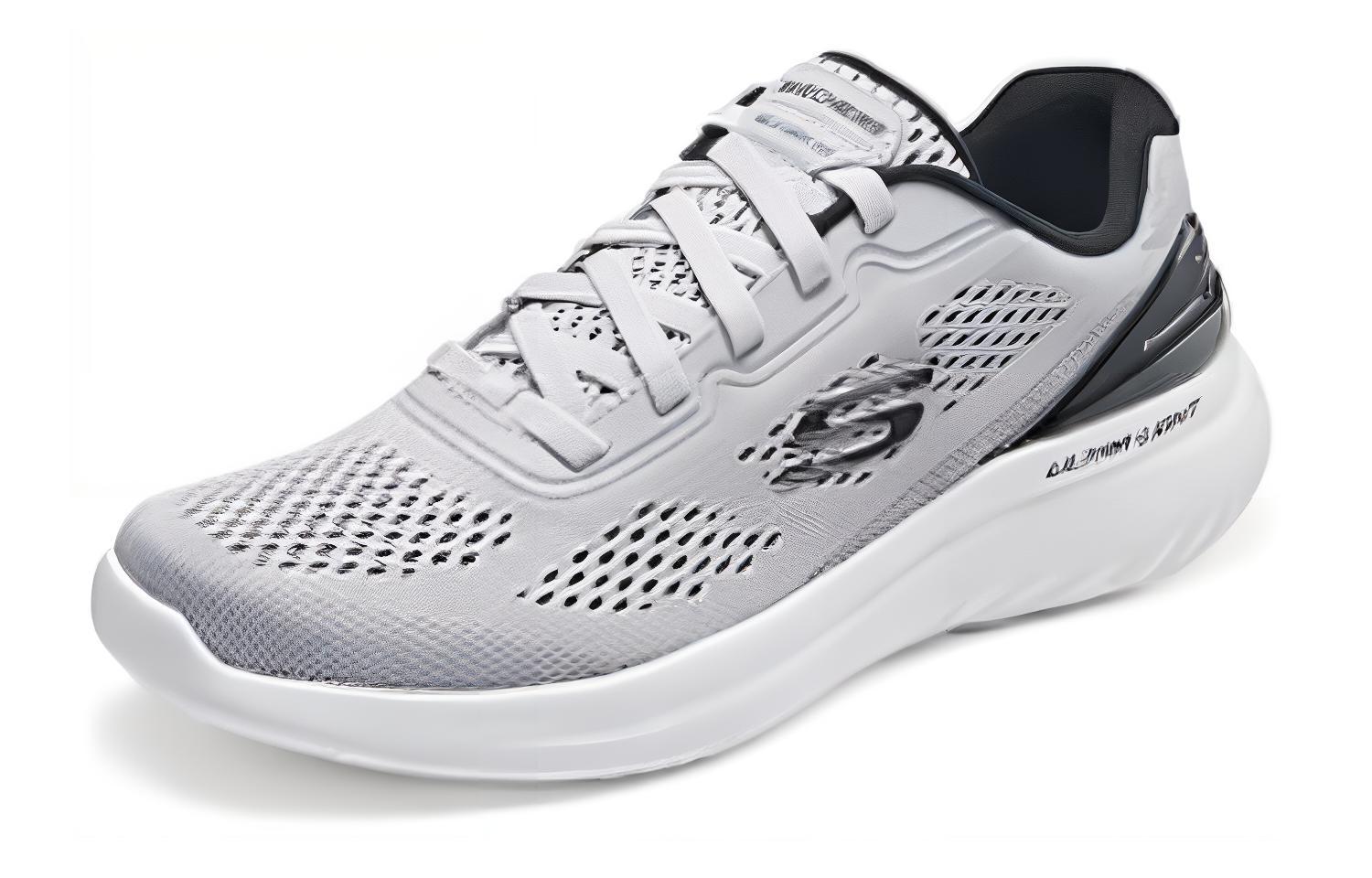 Lookbook Skechers Laufschuhe Low ''Grau Schwarz'' 232776-GYBK