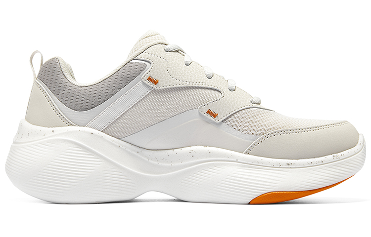 Order Skechers 舒適 防滑耐磨 低筒 跑步鞋 男款 灰褐色