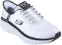 Lookbook Kasut Lari Skechers Rendah 'Putih Hitam' 232446-WBK