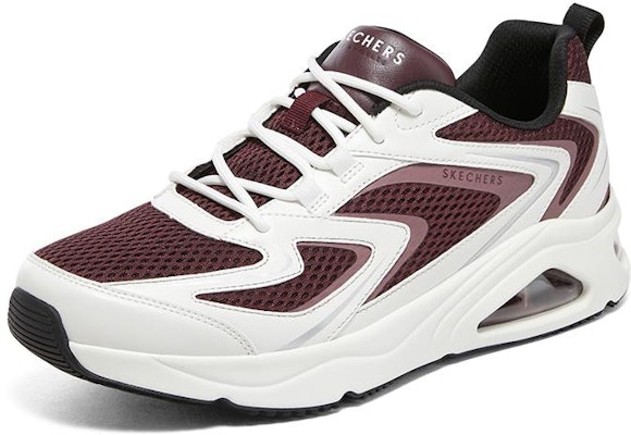 Skechers Running Shoes Low 'White Red' 183079-BURG Lookbook Skechers Running Shoes Low 'White Red' 183079-BURG