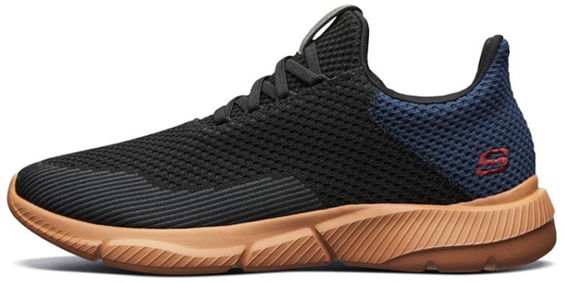 Skechers Ingram Blue/Black/Brown 65867-BKNV Buy Skechers Ingram Blue/Black/Brown 65867-BKNV