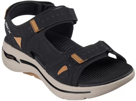 스케쳐스 샌들 '블랙브라운' (Skechers Sandal 'Black Brown') 229064-BKBR Lookbook 스케쳐스 샌들 '블랙브라운' (Skechers Sandal 'Black Brown') 229064-BKBR