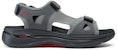 Skechers Sandal 'Kelabu Merah' 229064-CCRD