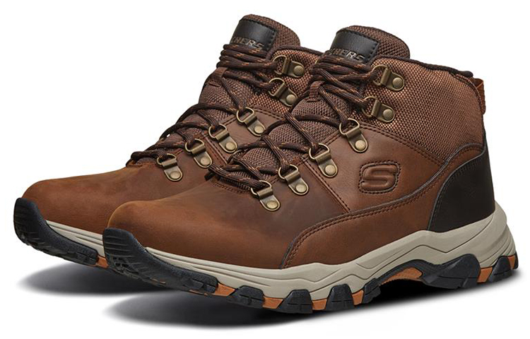 Lookbook Skechers Selmen High ''Tiefbraun Komfort'' 66278-CDB