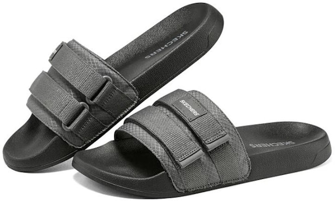 Skechers Side Lines 2.0 'Charcoal' Kelabu Lelaki Wanita 8790164-CCBK Lookbook Skechers Side Lines 2.0 'Charcoal' Kelabu Lelaki Wanita 8790164-CCBK