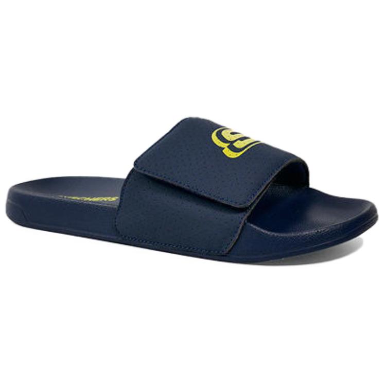 Order Skechers Side Lines 2 防滑耐磨 運動拖鞋 男款 藍黃