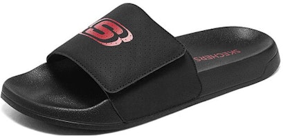 스케쳐스 사이드 라인 2 슬리퍼 '블랙 레드' 8790196-BKRD Lookbook 스케쳐스 사이드 라인 2 슬리퍼 '블랙 레드' 8790196-BKRD