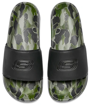 Skechers Side Lines 'Negro Verde' 8790102-OLV Shop Skechers Side Lines 'Negro Verde' 8790102-OLV