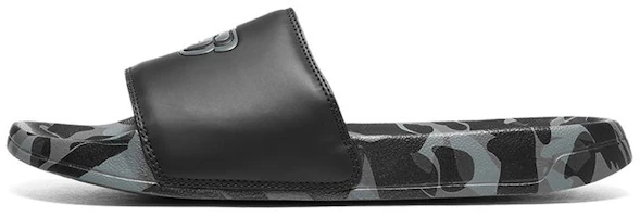 Skechers Side Lines 'Black Grey Comfort Slippers' 8790102-BKGY Skechers Side Lines 'Black Grey Comfort Slippers' 8790102-BKGY