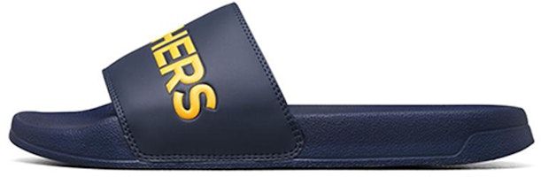 Skechers Side Lines Casual Navy Blue Slippers 'Navy Blue Yellow' 8790061-NVYL Skechers Side Lines Casual Navy Blue Slippers 'Navy Blue Yellow' 8790061-NVYL